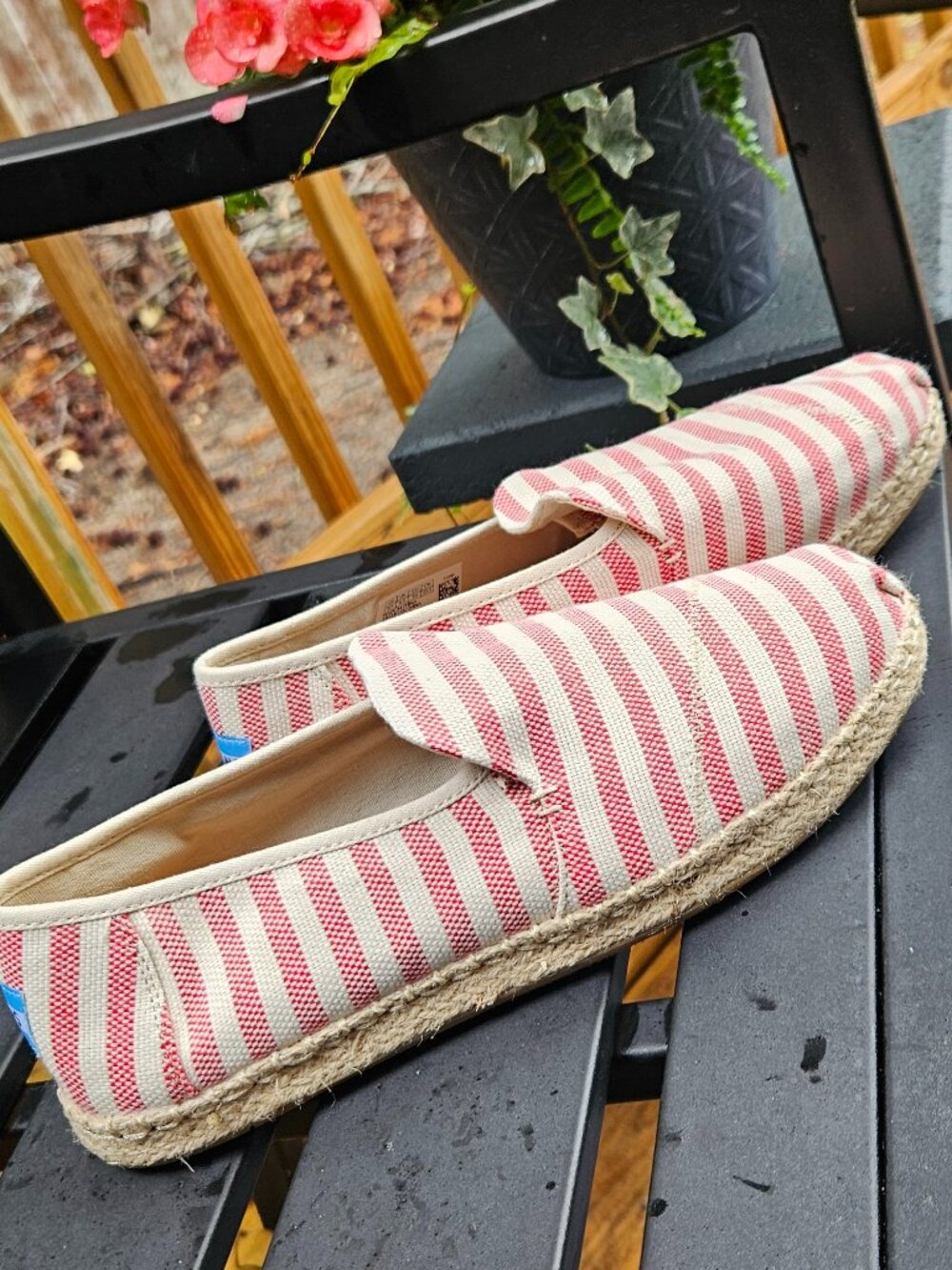 TOMS Deconstructed Alpargata Espadrille  Sz 8.5